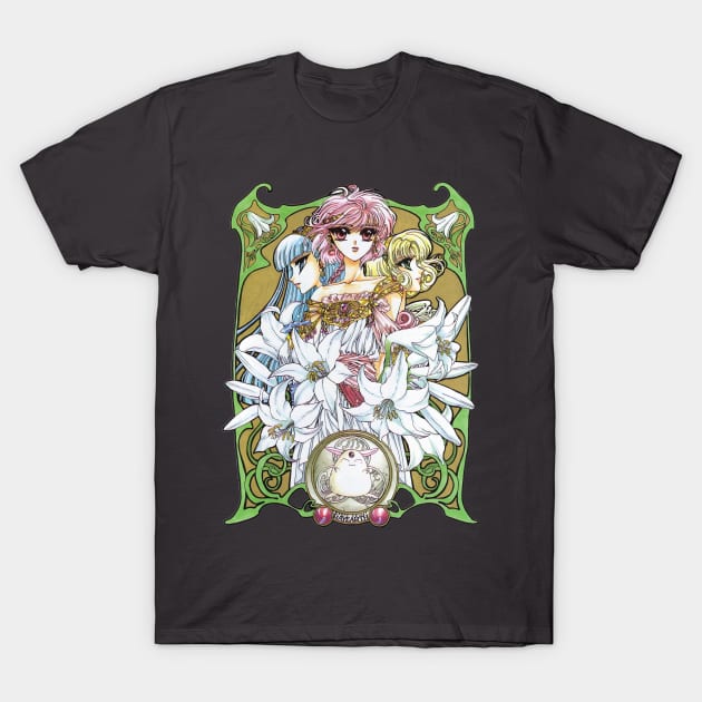 Magic Knight Rayearth T-Shirt by Nykos